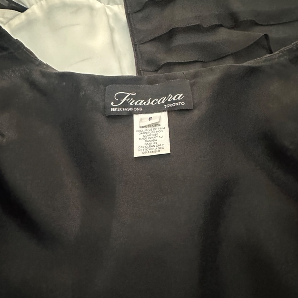 Frascara Silk long gown - Picture 9 of 10